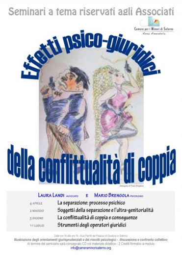 Effetti psico-giuridici della conflittualità di coppia